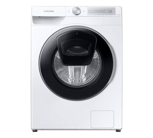 Samsung WW90T654DLH - Machine à laver - WiFi - largeur : 60 cm - profondeur : 63.5 cm - hauteur : 85 cm - chargement frontal - 9 kg - 1400 tours/min - blanc avec porte noire/argentée