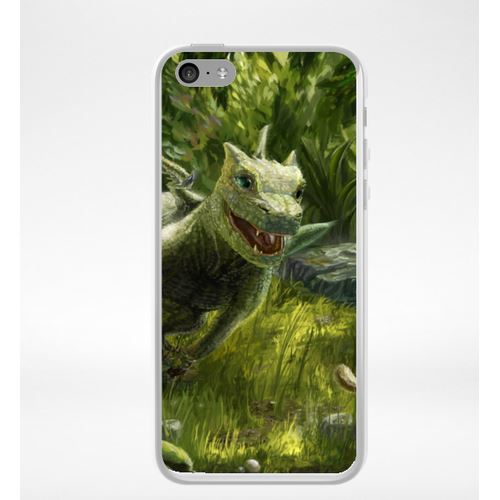 Coque Bébé Dragon Compatible Iphone 5c Transparent