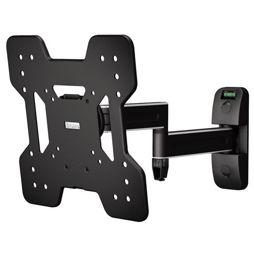 Hama Premium FULLMOTION - Haakje - voor TV - plastic, aluminium - zwart - schermgrootte: 19-48 - te bevestigen aan de muur