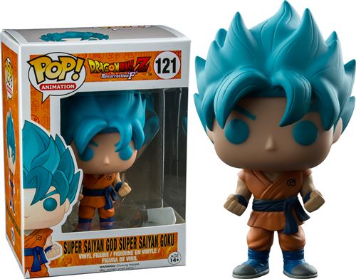 Dragon Ball Z Super Saiyan Dieu Super Saiyan Goku (Bleu) Vinyle Figure 121 la figure de collecteur standard