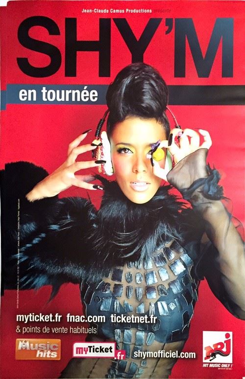 Shy'm - 40x60 cm - AFFICHE / POSTER