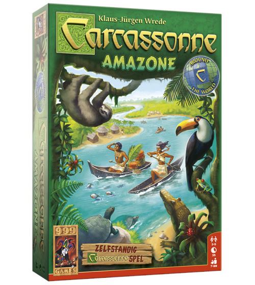 999 Games jeu de plateau Carcassonne : Amazone