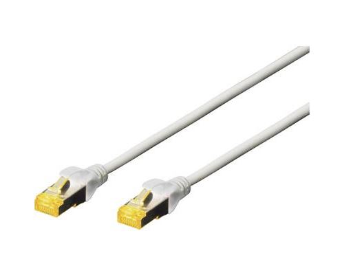 DIGITUS cordon de raccordement - 7 m - gris
