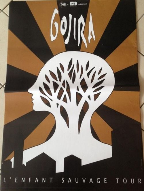 GOJIRA - 70x100 cm - AFFICHE / POSTER