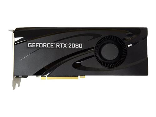 PNY VCG20808BLMPB Carte Graphique Nvidia GeForce RTX 2080 8 Go PCI Express Noir
