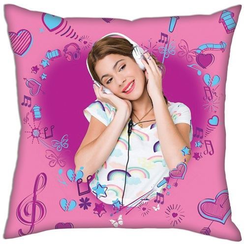 Disney coussin Violetta girls 40 cm polyester rose