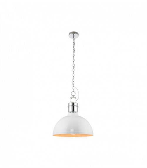 Suspension Collingham, blanc brillant