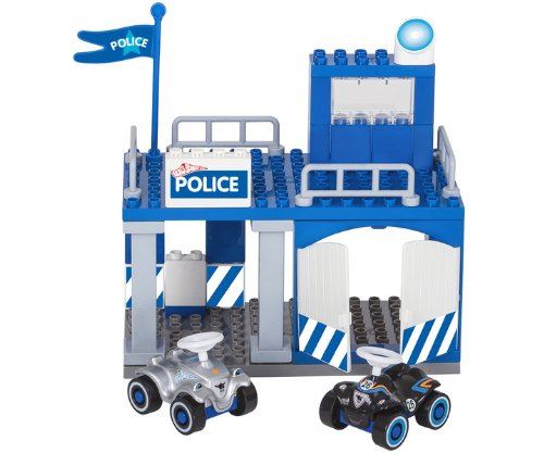 BIG La station de police construction, bleu