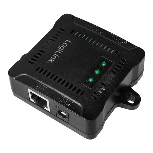 LogiLink poe005 Power Over Ethernet Splitter 1 Port, 24 W de Puissance