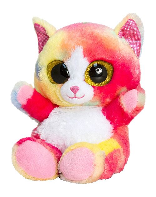 Keel Toys sf0437 15 cm animotsu arc-en-ciel Jouet en peluche pour chat
