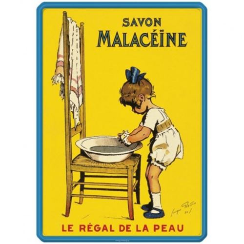 plaque savon malaceine le regal de la peau tole 40x30 cm