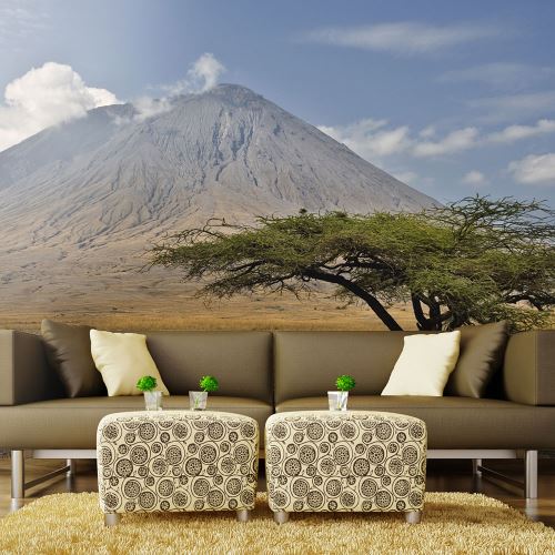 Papier peint - Volcan d'Afrique, Ol Doinyo Lengaï en Tanzanie