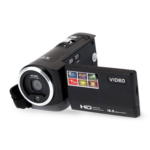 Hdv Numérique-107 Caméscope Caméra Hd 720P Dvr 16Mp 2,7 Écran Tft Lcd 16X Xjpl069