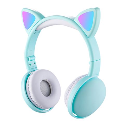 Casque S523 Bluetooth,Sans Fil - Over-Ear,la musique.Sport,pliable - vert
