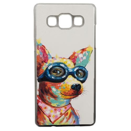 Coque Peinture Chihuahua À Lunette Compatible Samsung Galaxy A5 Transparent