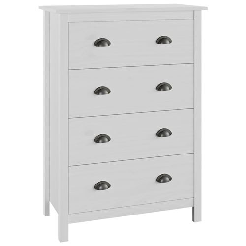 Chunhe Buffet Hill Range à 4 tiroirs 79x40x110 cm Bois de pin solide AB288980
