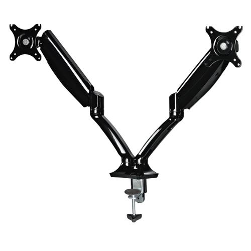 Hama Monitor Arm FULLMOTION, pour 2 écrans, 66 Cm (26), ressort à gaz, 2 bras chacun