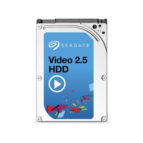 Seagate Video 2.5 HDD ST500VT000 - Vaste schijf - 500 GB - intern - 2.5 SFF - SATA 6Gb/s -buffer: 16 MB