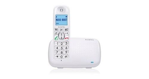 Alcatel Comfort XL385 - Snoerloze telefoon met nummerherkenning - DECT - 3-weg geschikt voor oproepen - wit