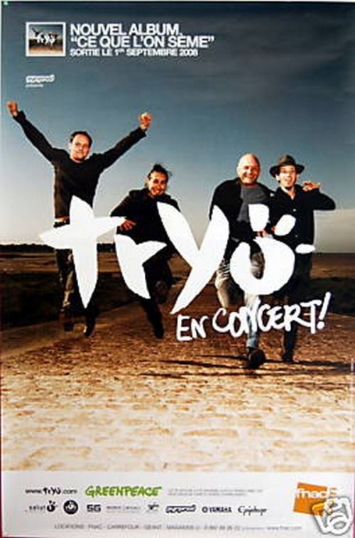 TRYO - 80x120 cm - AFFICHE / POSTER