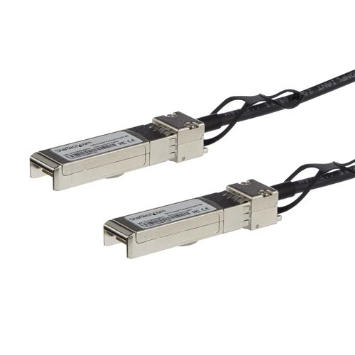startech 2.5m sfp+ direct attach cable - cisco compatible - 10g sfp+ noir