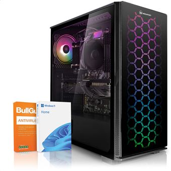 Megaport Super Mega Pack Champion Unite Centrale Pc Gamer Complet Intel Core I3 10100 Ecran Led 24 Clavier Et Souris Gamer Geforce Gtx 1650 16go 240 Go