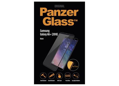 Protecteur d'Écran Samsung Galaxy A6+ (2018) en Verre Trempé PanzerGlass - Noir
