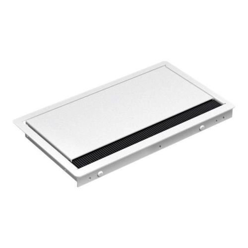Bachmann CONI COVER short Boîtier pour montage encastré de coupe-circuit montable sur bureau RAL 9010, Blanc satiné
