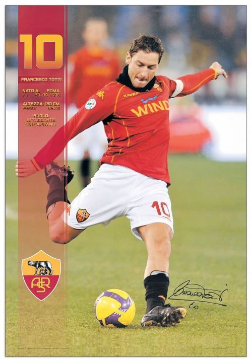 TOTTI - Totti Francesco (Panneaux MDF 68x99 cm)
