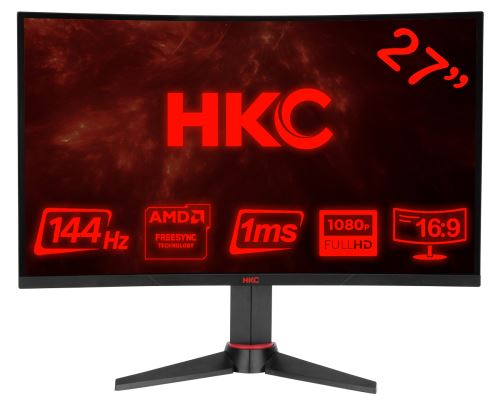 Ecran PC HKC M27G1F LCD 27 - 1920 x 1080 Full HD (1080p) - 250 cd/m² - 3000:1 - 8 ms - HDMI, DVI, DisplayPort
