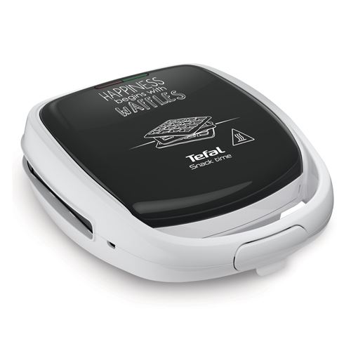 Tefal Snack Time SW341112 - Wafelijzer/tosti-ijzer - 700 W - wit/zwart