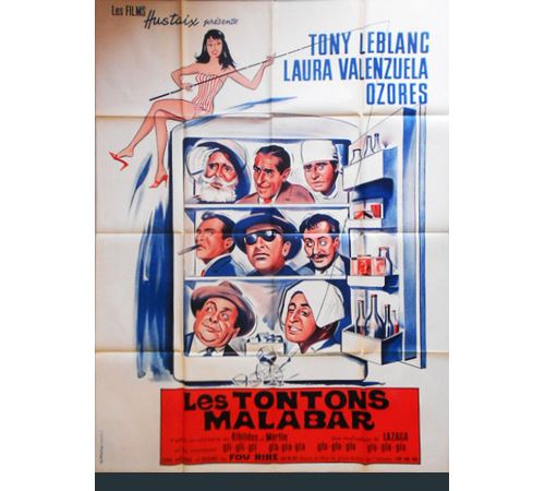 Les Tontons Malabar AFFICHE CINEMA ORIGINALE État correct - N/A reconditionné disponible sur Fnac