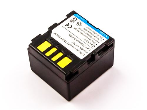 Battery similar JVC BN-VF707, Li-ion, 7,4V, 750mAh, 5,6Wh