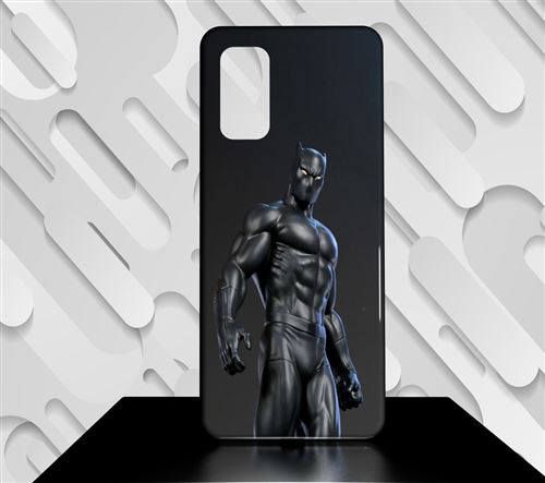 Coque pour Galaxy PLUS S20+ BLACK PANTHER LA PANTHERE NOIRE COMICS 04