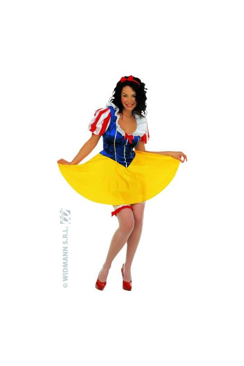 Costume Blanche Neige Multicolores XL Deguisement adulte Achat prix fnac