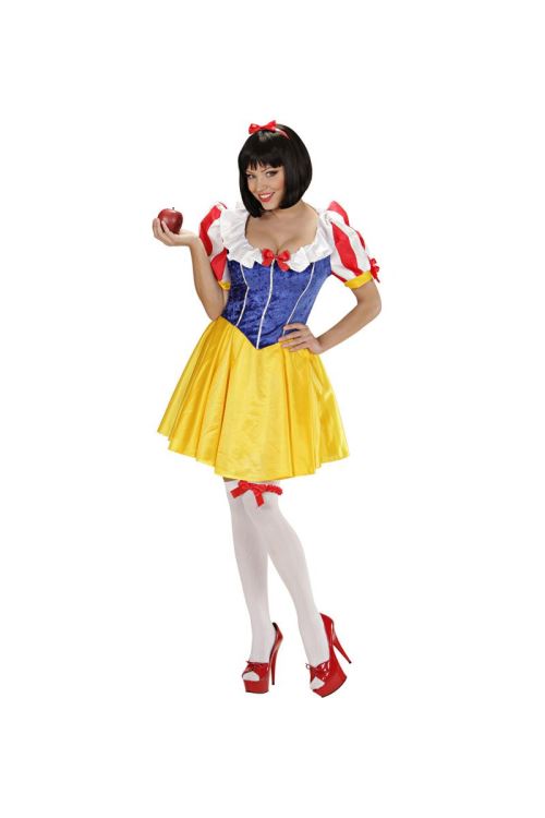 Costume Blanche Neige Multicolores XL Deguisement adulte Achat prix fnac