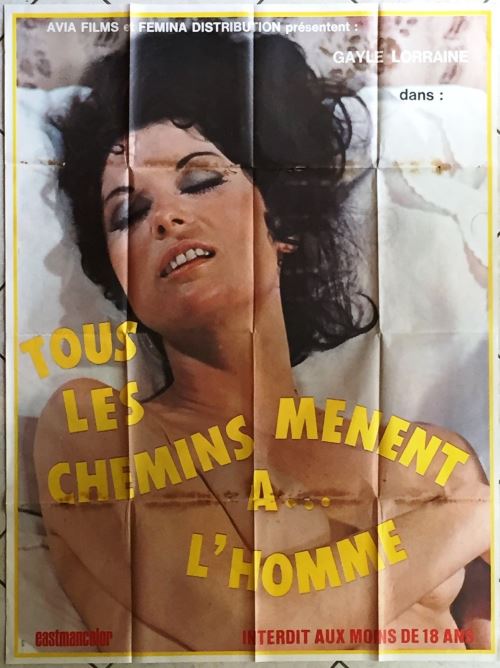 Tous les Chemins mènent à l'Homme AFFICHE CINEMA ORIGINALE