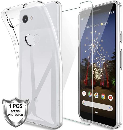 Housse coque pour Google Pixel 4 Avec Verre Trempé Protection ecran