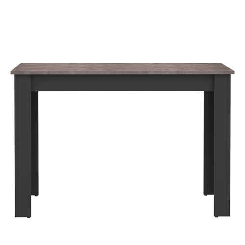 Table à manger NICE - noir et béton SYMBIOSIS