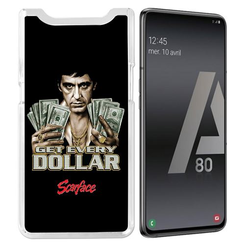 Coque pour Samsung Galaxy A80 / A90 -  Scarface Get Dollars