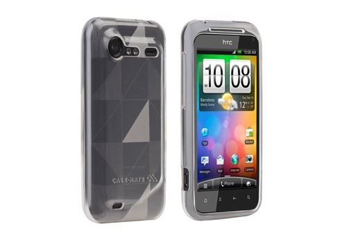Case-Mate Gelli - Beschermhoes voor mobiele telefoon - thermoplastic polyurethaan (TPU) - helder - voor HTC Incredible S