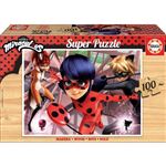 LadyBug Miraculous Puzzle en bois 100 pièces