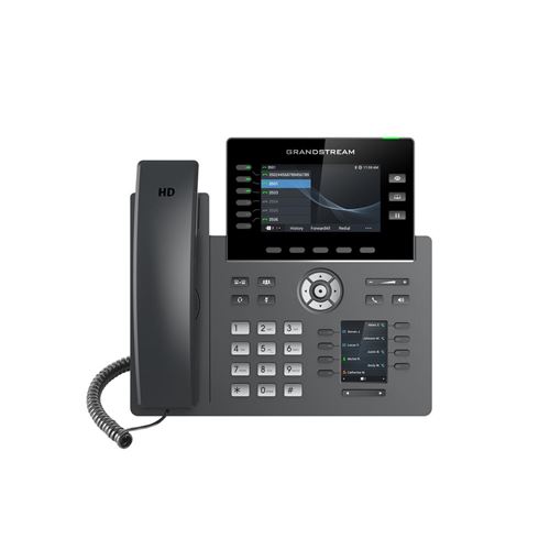 Téléphone IP Grandstream Networks GRP2616 Noir 6 lignes TFT Wi-Fi