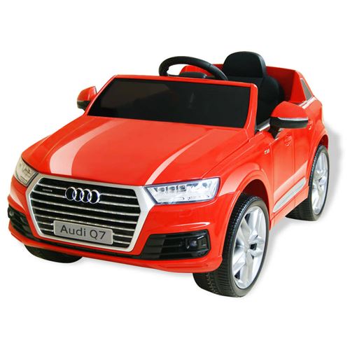 vidaXL Voiture électrique pour enfants Audi Q7 Rouge 6 V