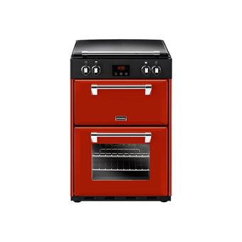 Stoves Richmond 600EI - Cuisinière (four à deux étages) - pose libre - largeur : 60 cm - profondeur : 60 cm - hauteur : 90 cm - piment jalapeno