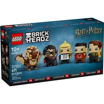 LEGO® Brickheadz™ 40791 Harry Potter™ Figurines de la Coupe de Feu - 1