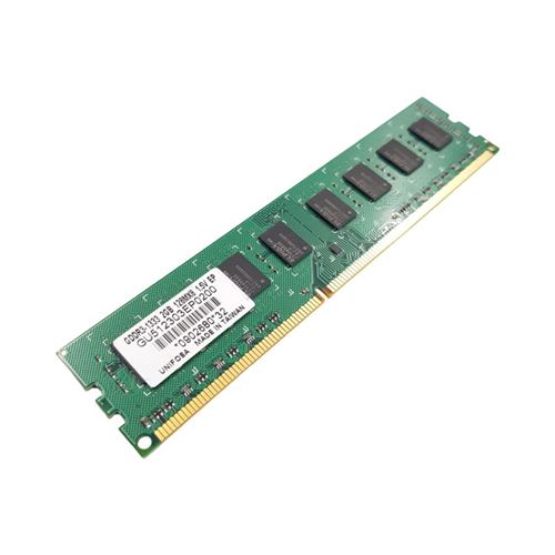 Barrette Mémoire 2Go RAM DDR3 Unifosa GU512303EP0200 DIMM PC3-10600U 1333MHz 2Rx8