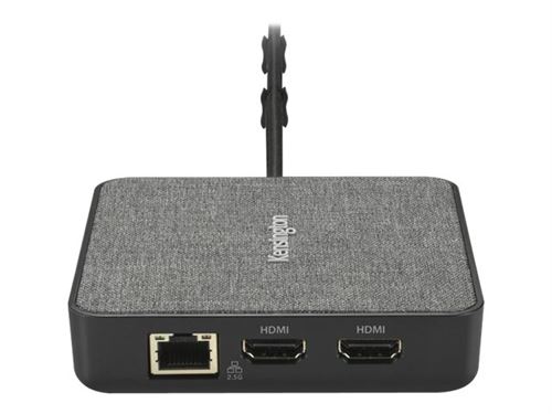 Kensington MD120U4 - Station d'accueil - USB-C / USB4 / Thunderbolt 3 / Thunderbolt 4 - 2 x HDMI - 1GbE, 2.5GbE