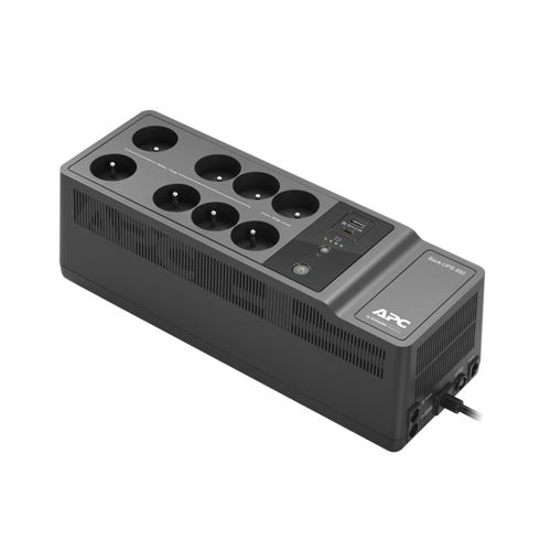 APC Back-UPS BE850G2-FR - UPS - 220/230 Volt wisselstroom V - 520 Watt - 850 VA - USB - uitgangen: 8 - België, Frankrijk - zwart