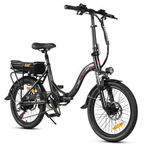 Vélo Électrique Samebike JG20-FT Pneu 20 Puissance 350W Batterie 36V 10AH -Noir